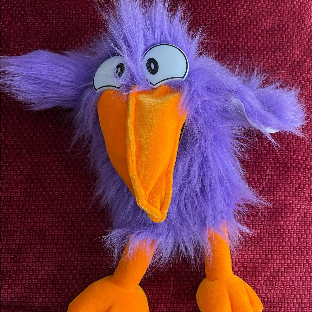 Squawking bird Hand puppet